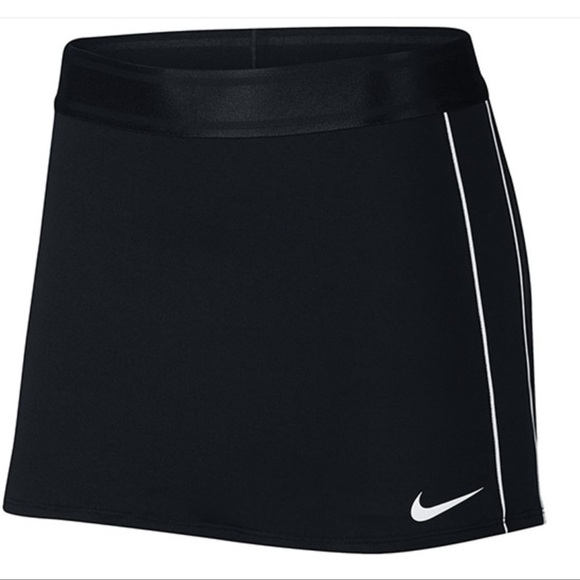 Nike Dri Fit black with white stripes Skort size X small - Picture 1 of 6